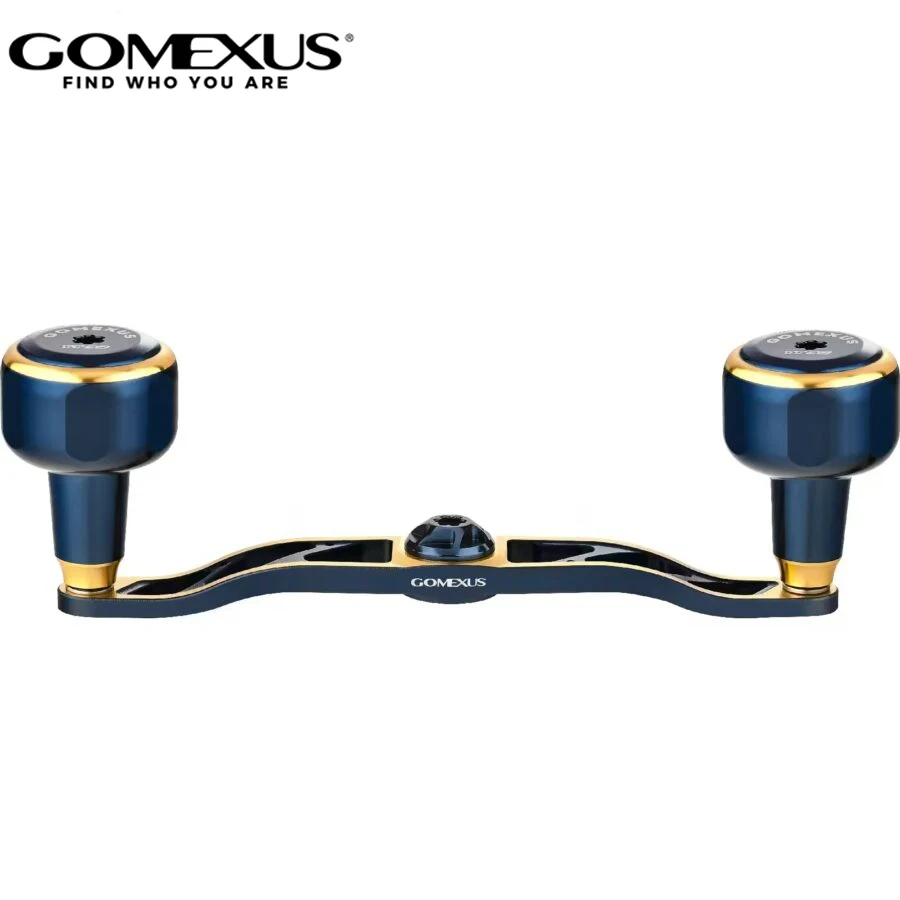 Фото Рукоятка Gomexus для катушки Daiwa Saltiga IC 130 мм, двойная рукоятка с алюминиевыми ручками. №2