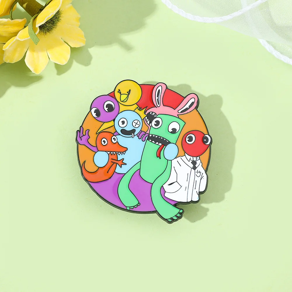 

Roblox Rainbow Friends These Are Always There For You No Matter What They Re Happy And Ready To Play Love Enamel Pin Cartoon
