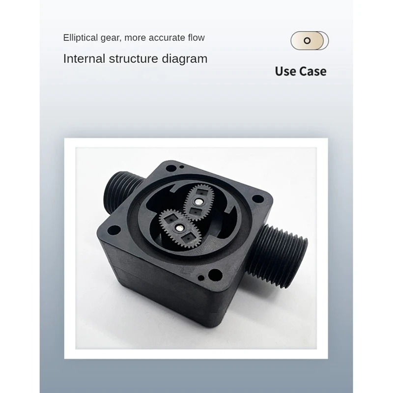 G1/4 дюйма G1 дюйм Маленький расход Цифровой дисплей Измеритель расходомера