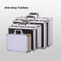 new suitcase for tool multifunctional box with cells waterproof aluminum alloy sponge orgnizer storage screw boxes professional
