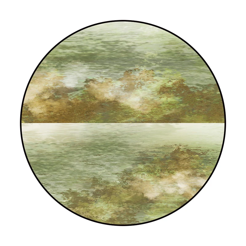 

5m Chinese Ancient Style Landscape Autumn Summer on The Misty River PET Washi Tape Roll