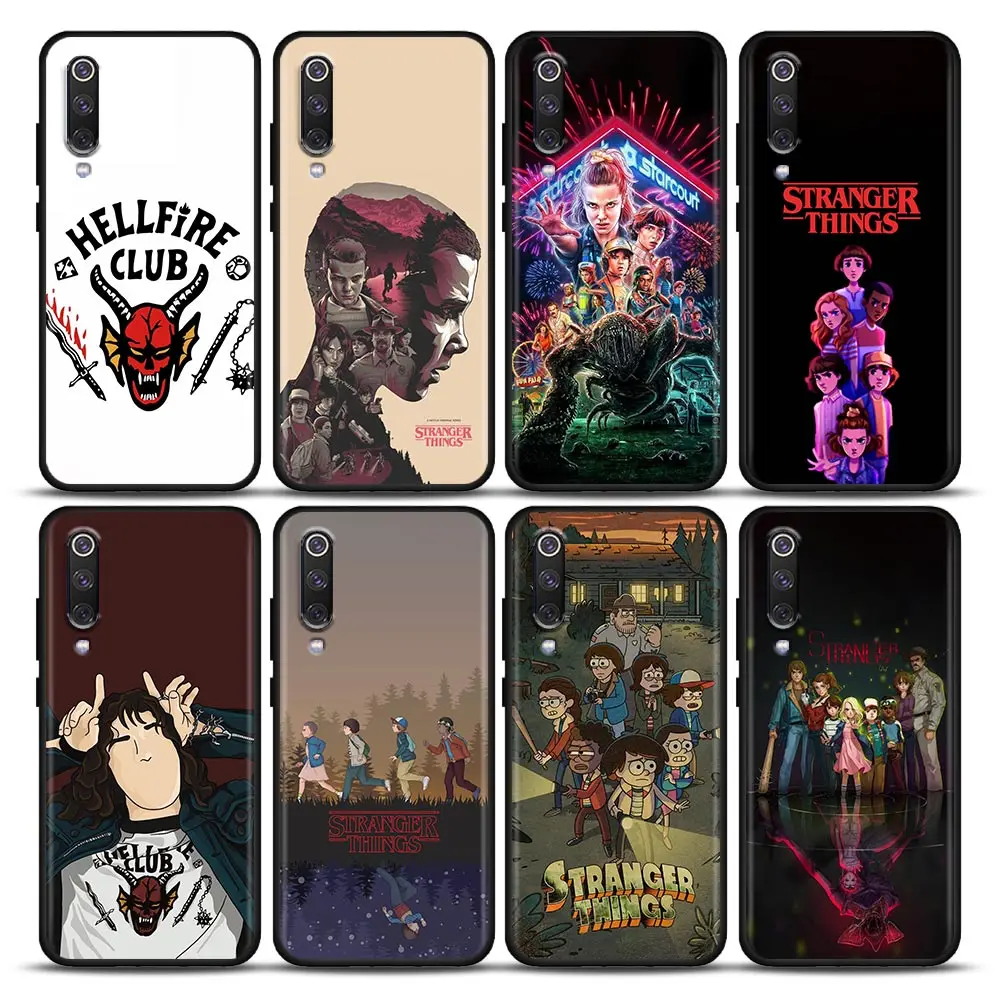

Stranger Things Season 4 Hellfire Club Terror Mobile Phone Shell for Xiaomi Mi A2 8 9 SE 9T 10 10T 10S CC9 E Note 10 Lite Pro 5G