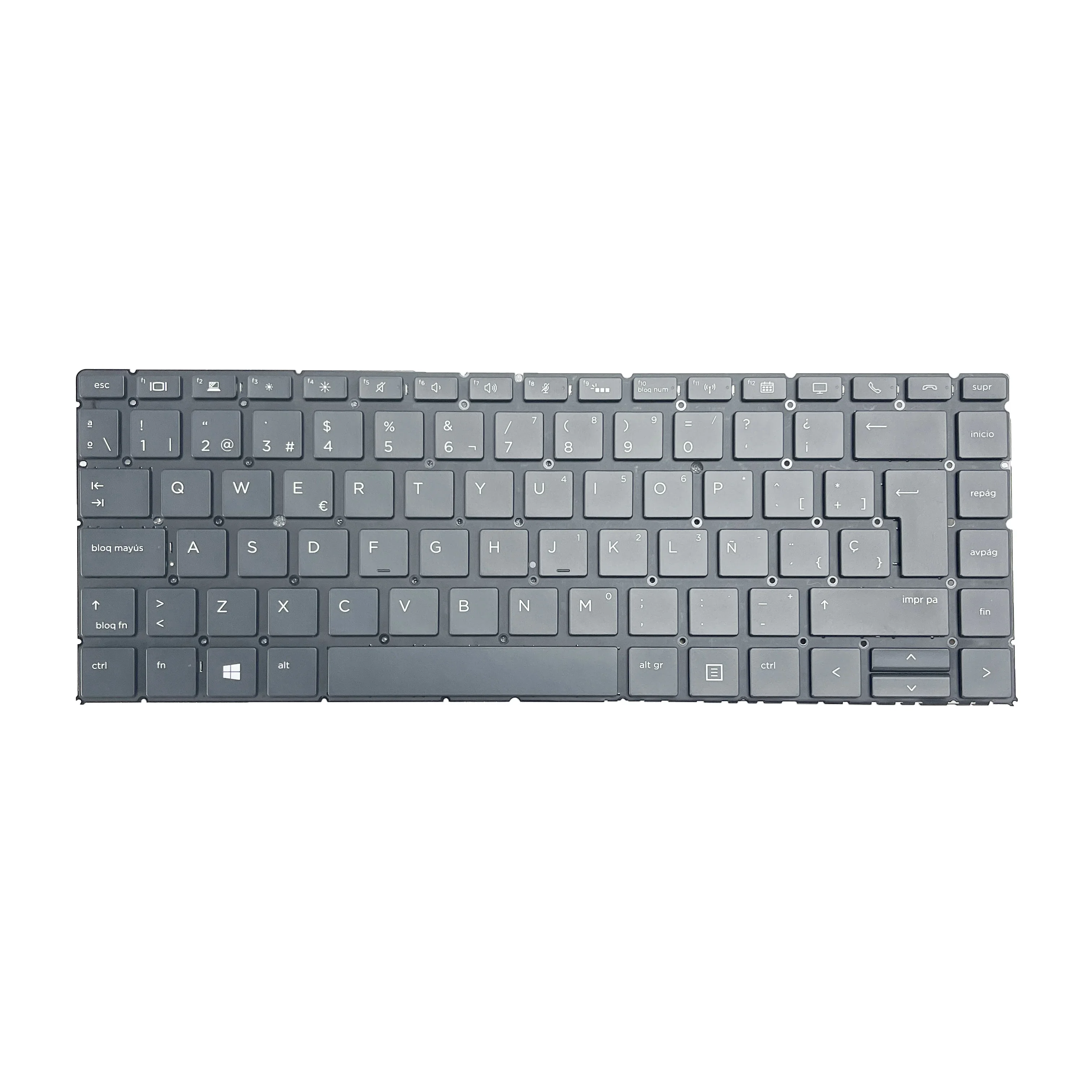 Клавиатура с подсветкой для ноутбуков HP Elitebook G4 X360 1040 G5 G6, аксессуары для ноутбуков, раскладка для Турции и Испании (art.: 3920db5bd4e23) - 3920db5bd4e23