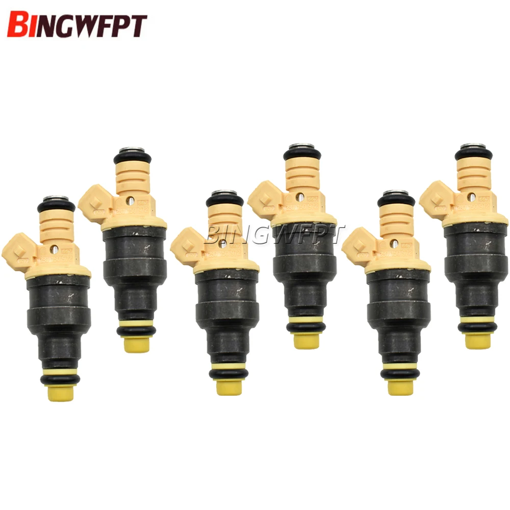 6PCS/lot 0280150972 fuel injector for Ford RANGER / EXPLORER 4.0 V6 1993-1996