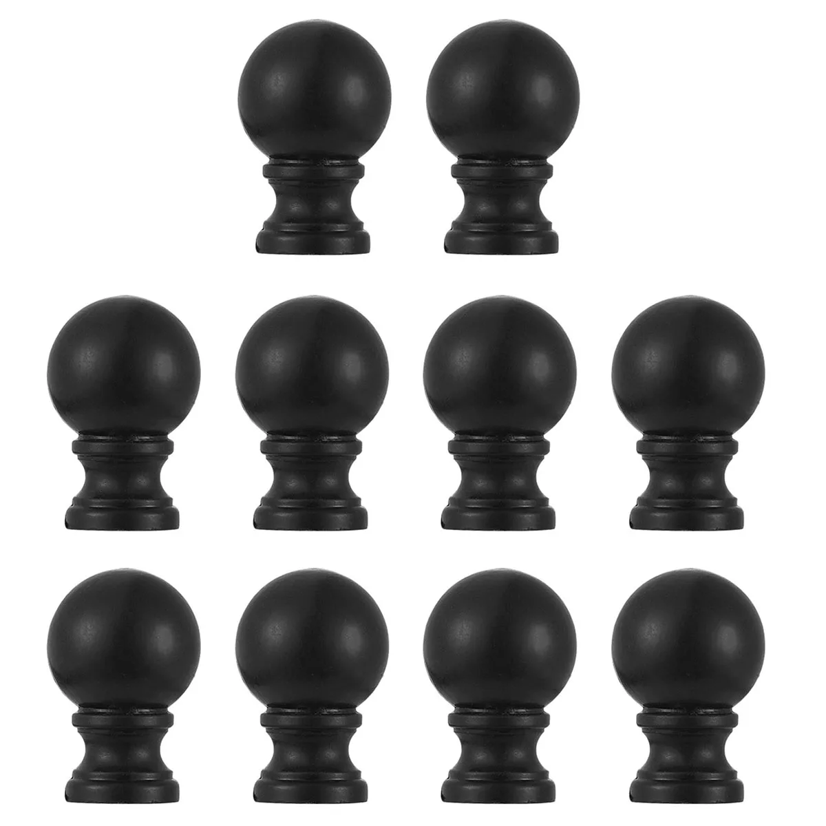 

10pcs Table Lamp Finial Lampshade Knob Desktop Lamp Floor Lamp Knob Button Accessories