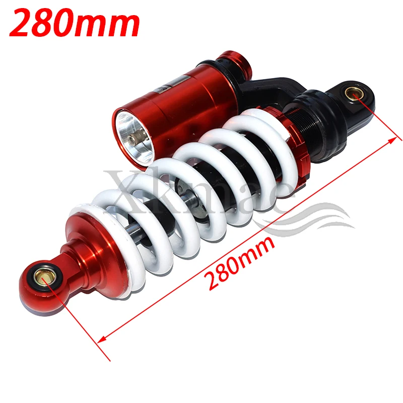 

280mm air shock is used for rear suspension of motorcycle absorber Honda YAMAHA Suzuki Aprilia Benelli