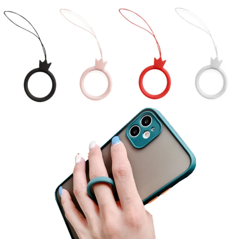 

Силиконовое кольцо на палец, аксессуары для держателя веревки с защитой от потери