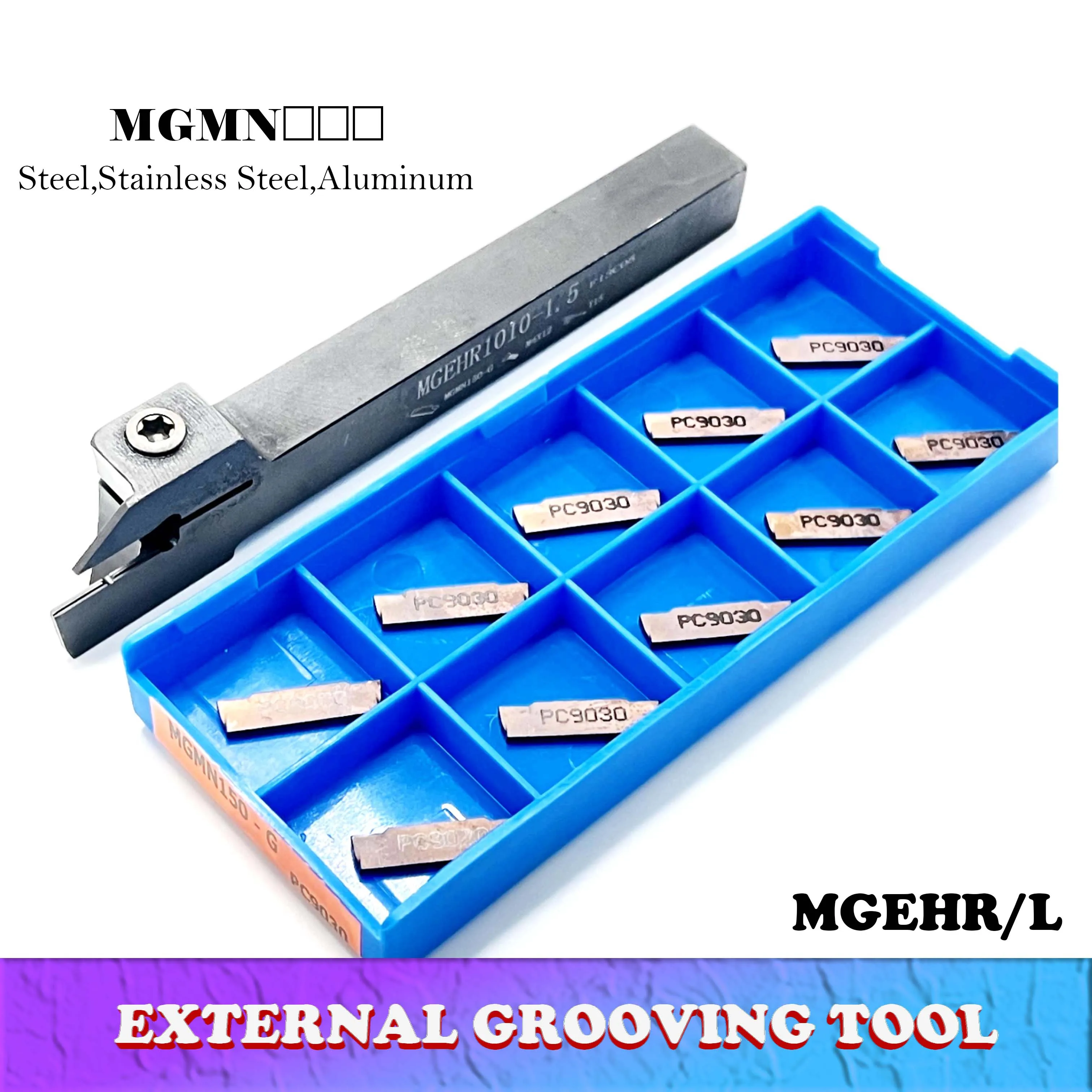 10 шт. MGMN150 MGMN200 MGMN250 долбежные вставки токарный держатель инструмента MGEHR1010-1 5