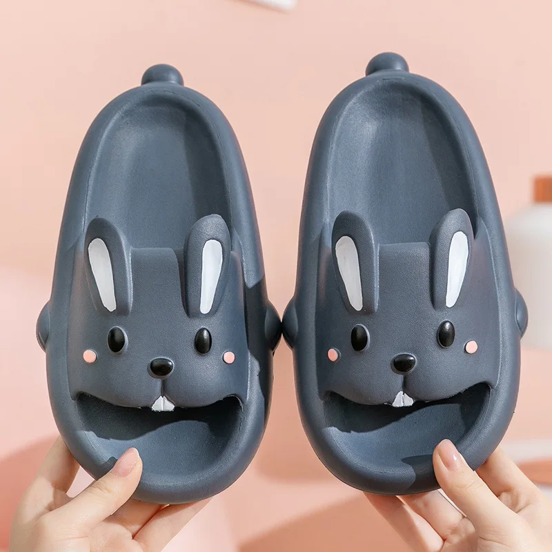 Cute Bunny Sandal for Womens Summer Ladies Kawaii Cartoon Casual Slipper Platform Indoor Outdoor Slippers EVA Parenting Shoes