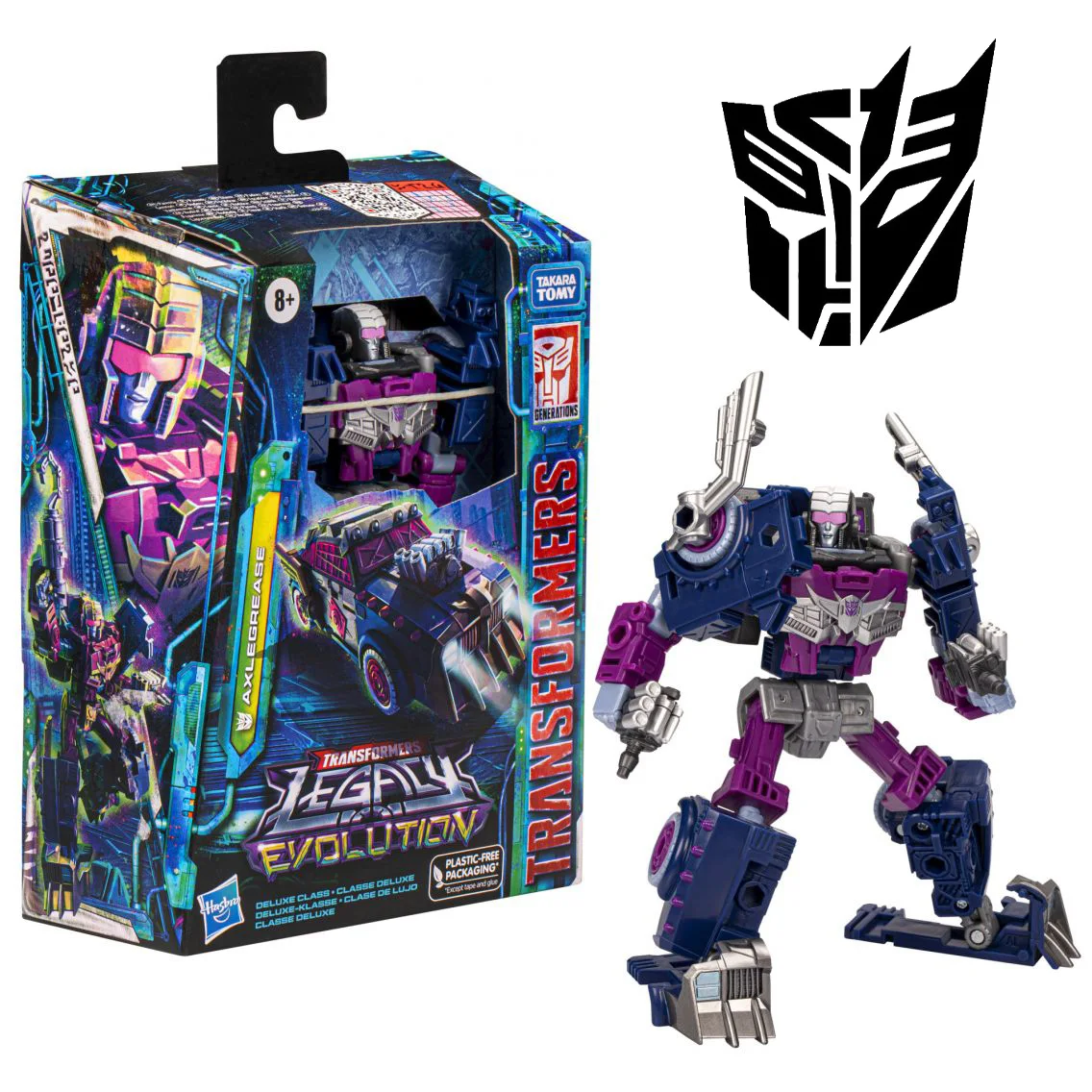 Фигурка трансформера Hasbro Legacy: Evolution Axlegrease бесплатная доставка модель игрушка