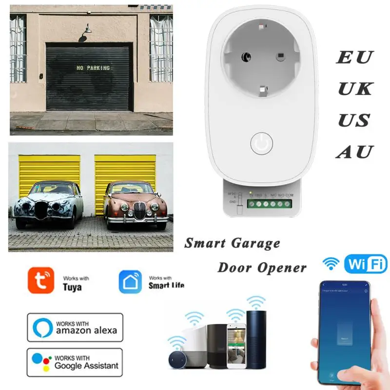

Сигнализация системы управления гаражными дверями, 50/60 Гц, Wi-Fi
