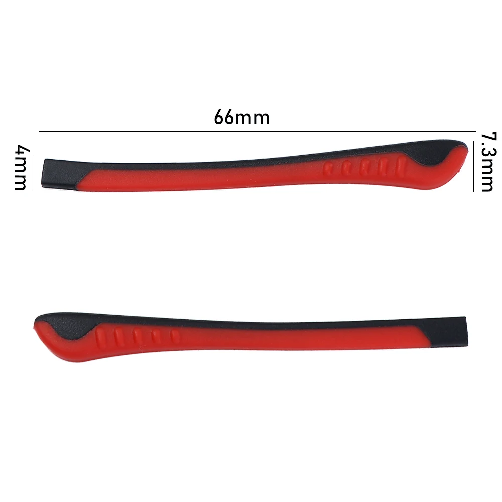 1 пара Противоскользящих мягких силиконовых наконечников для дужек ушной крючок