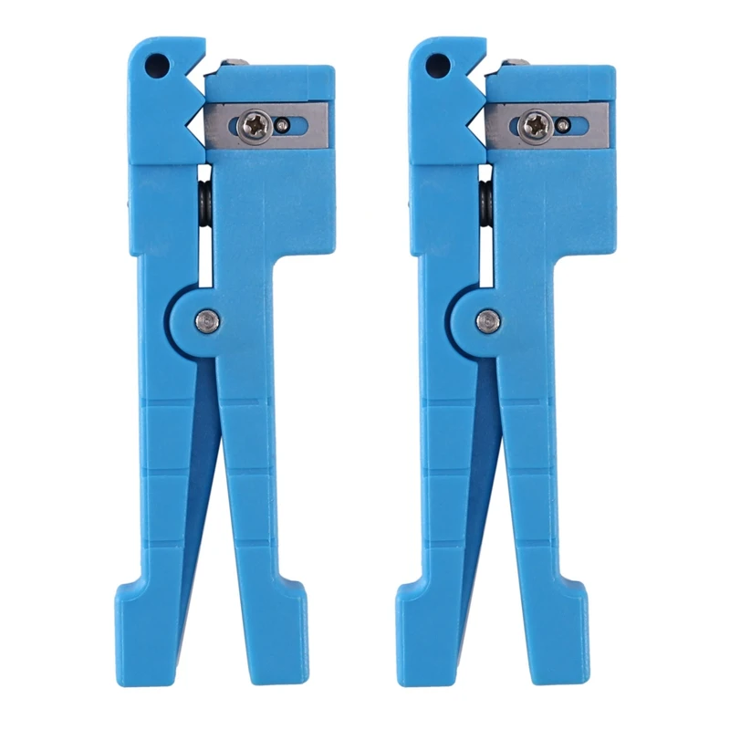 

Hot 2X 45-163 Fiber Optic Stripper Mid Span Cable Cutting Tool Loose Tube Cutter Blue