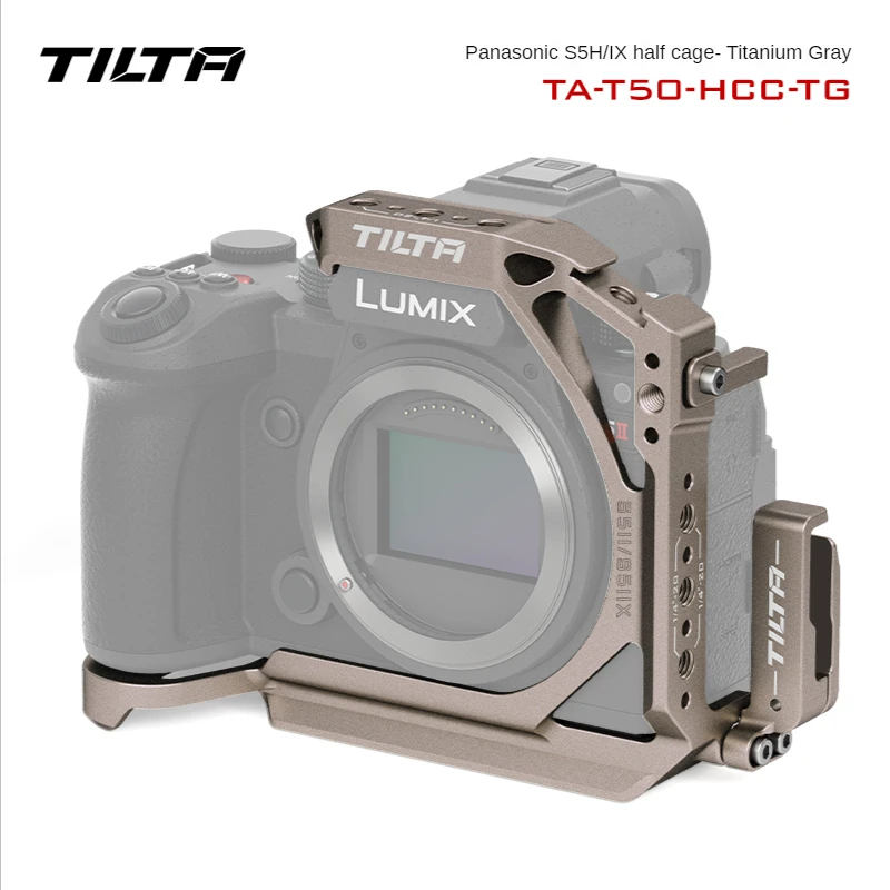 TILTA TA-T50-FCC-B Camera Cage for PANASONIC S5 II / IIX camera TA-T50-HCC-B Half cage dslr rig cage enlarge