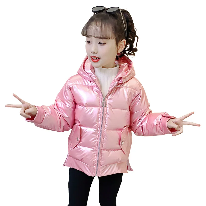 

Cotton-padded clothes girls new winter middle school children foreign princess down long cotton-padded cotton-padded jacket coat