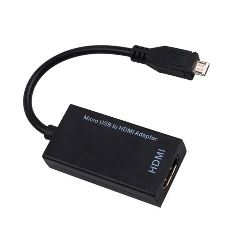 Кабель-переходник типа C и Micro USB папа к HDMI мама для мобильного телефона