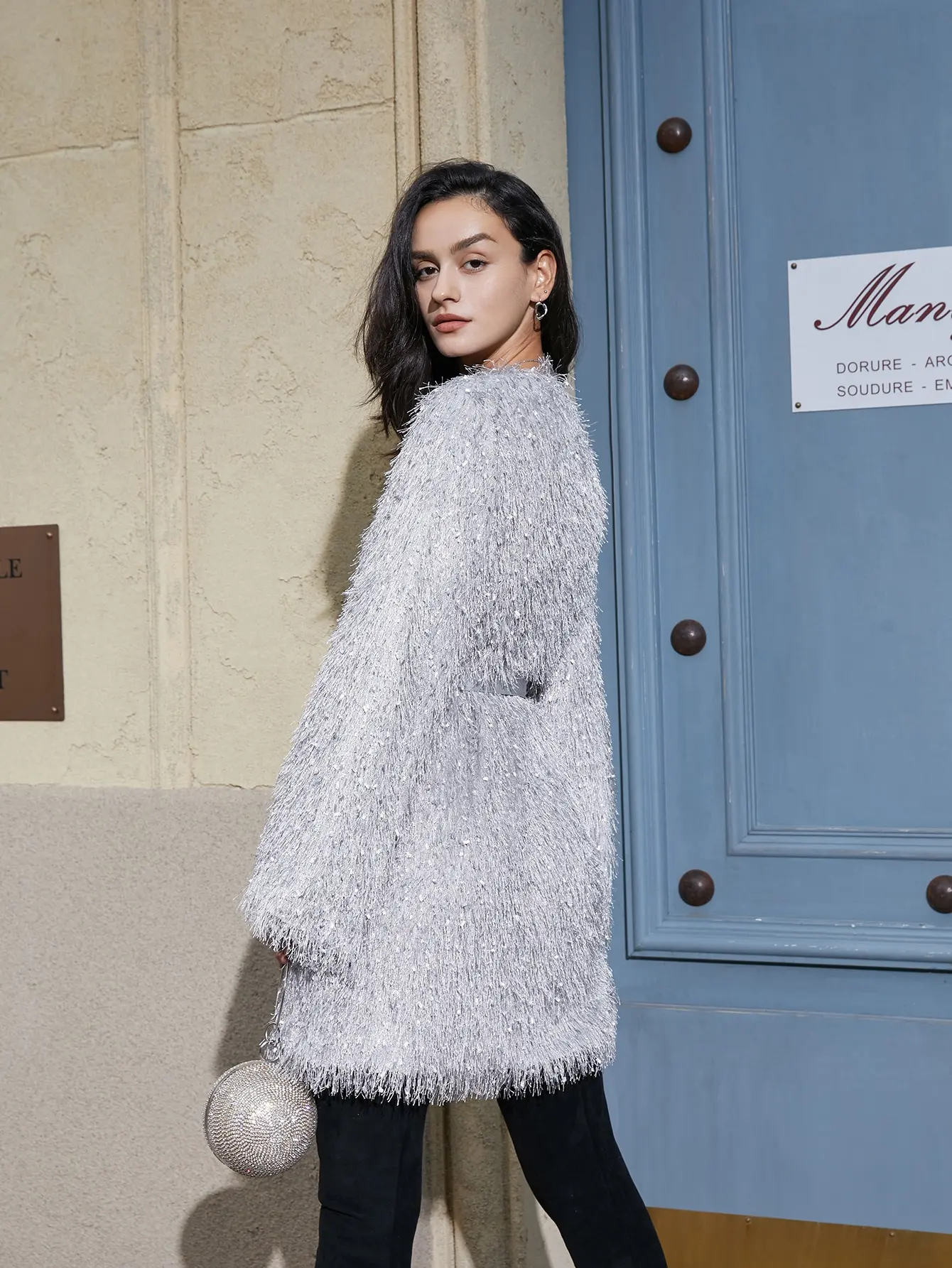 Элегантное вечернее платье AEL 2024 женское из материала пышное повседневное прямое