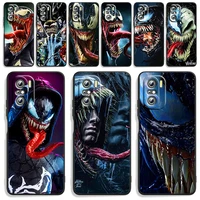 marvel avengers hero venom dean phone case for xiaomi redmi note 11 10s 10 9t 9s 9 8t 8 7 pro plus max 5g silicone tpu cover