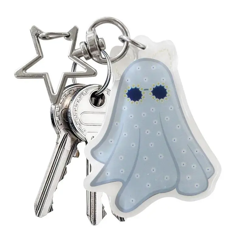 

Keychain Cute Ghost Pendant Key Chain For Women Men Car Keyring Jewelry Gift Lovely Ghost Keychain 2023 Cute Trend Key Pendant