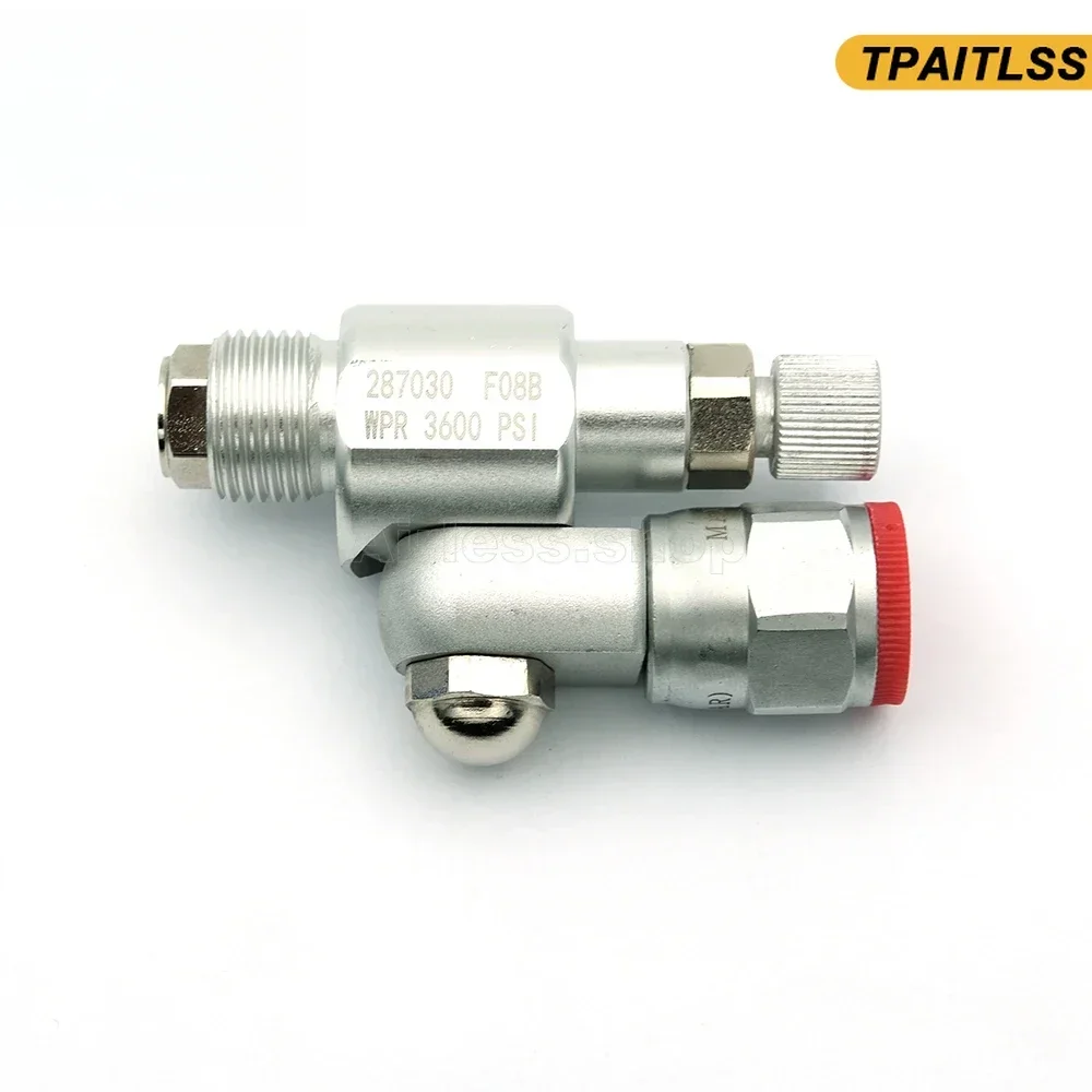 Фото Cleanshot Inlet Swivel Assembly для Cleanshot 287030   Игла очищенного оттенка 244162   Поворотный разъем для безвоздушного распылителя краски №4
