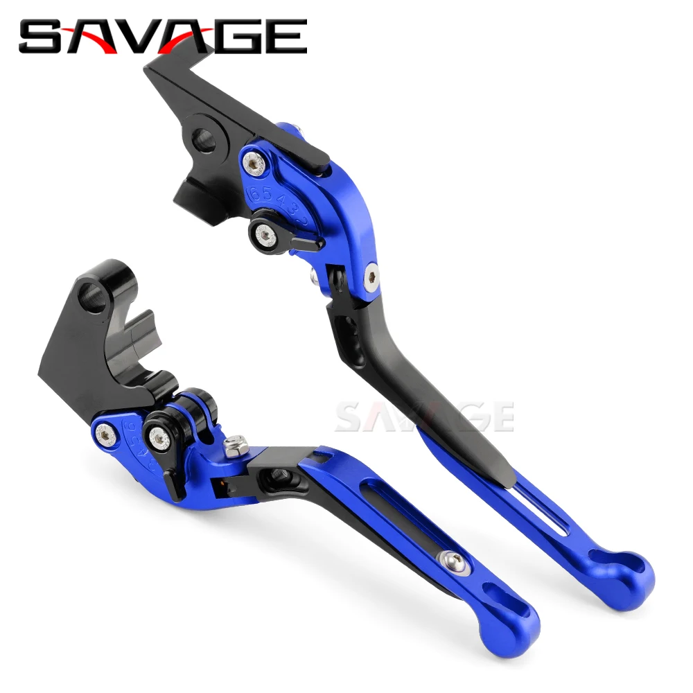 Рычаги тормоза и сцепления для YAMAHA MT03 TDM 900 BT1100 Bulldog Moto регулируемые Складные