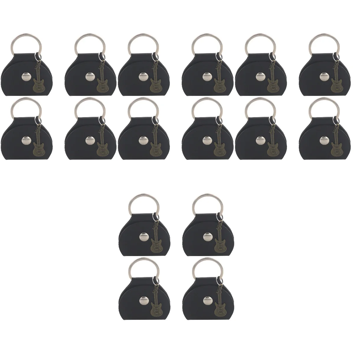 

16 шт., Детские брелоки для гитары, 5,5x7x0,8 см
