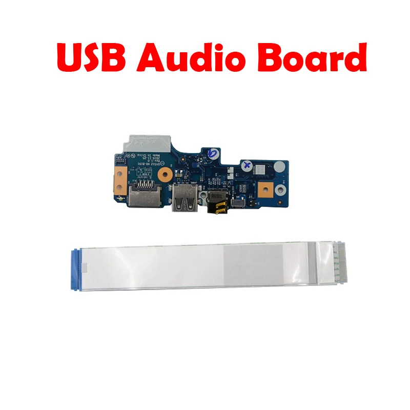 

Laptop USB Audio I/O Board For Lenovo For Legion Y520-15IKBN Y520-15IKBA R720 80WK 5C50N00230 With Cable New