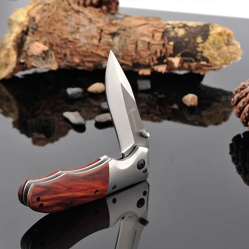 

Складной нож Browning для выживания в дикой природе, многофункциональные карманные походные ножи для выживания, Безопасный инструмент для повс...