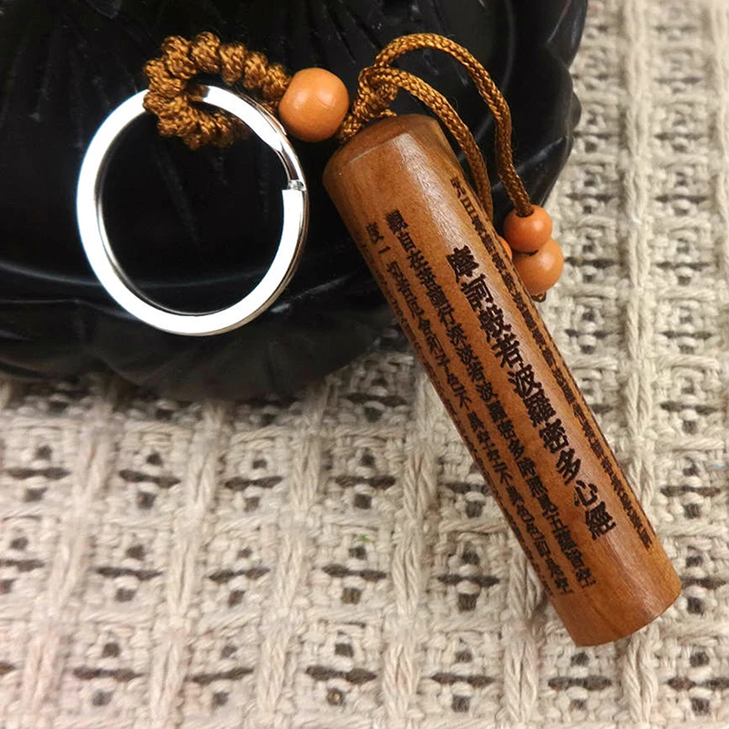 

1 шт. подвеска в виде Будды с резьбой по дереву, брелок, Пряжка для ювелирных изделий на удачу, унисекс, китайская модель для автомобильной су...