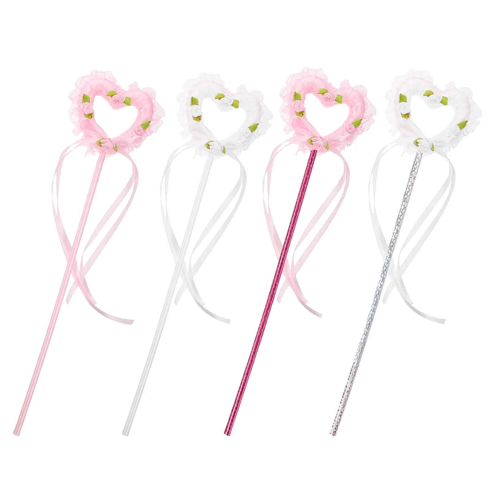 

Wand Fairy Toywands Cat Heart Kids Girls Stick Costume Sticks Girl Partyup Dress Birthday Angel Childrenfavors Ribbon Use Multi