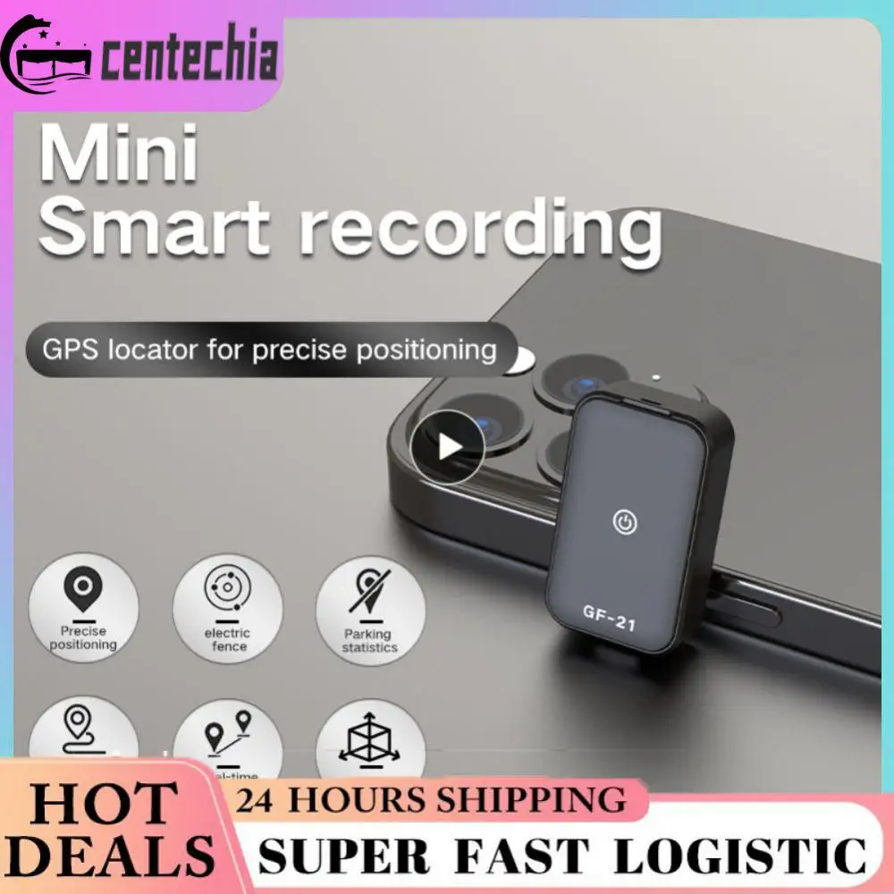 

Adsorption Vehicle Car Gps Locator Black Gps Locator Real Time Tracking Loss Prevention Tracker Voice Control Gf21 Wifi Mini