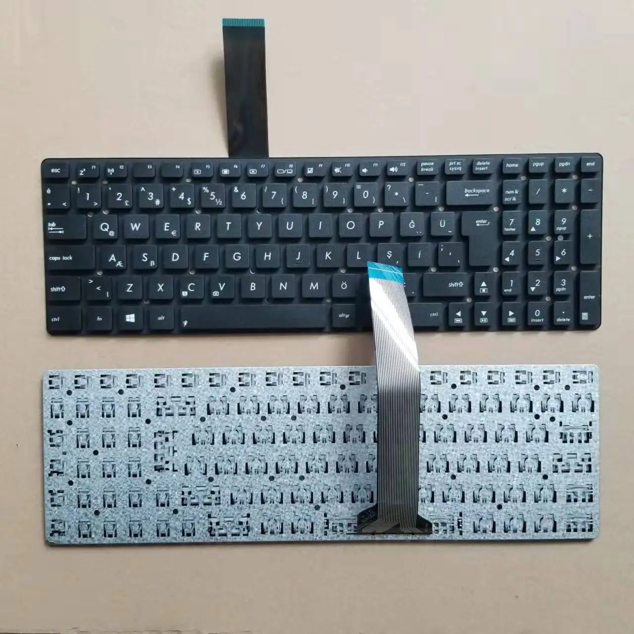 

New Turkish Laptop Keyboard For Asus K55 K55A K55V K55VD K55VJ K55VM K55VS Series TR