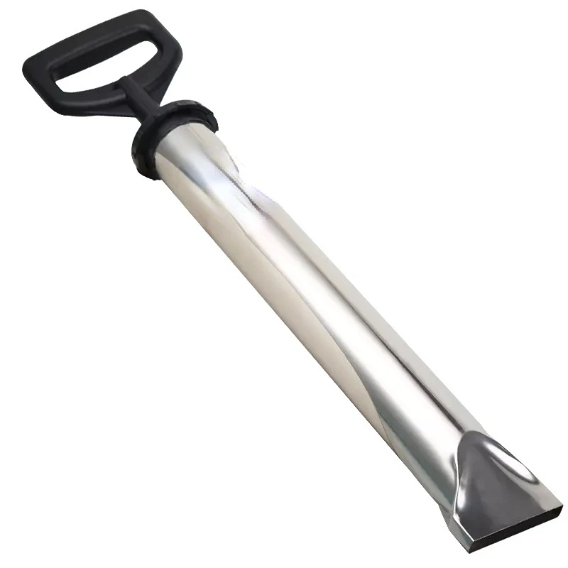 

Syringe type manual pressure caulking grouting gun