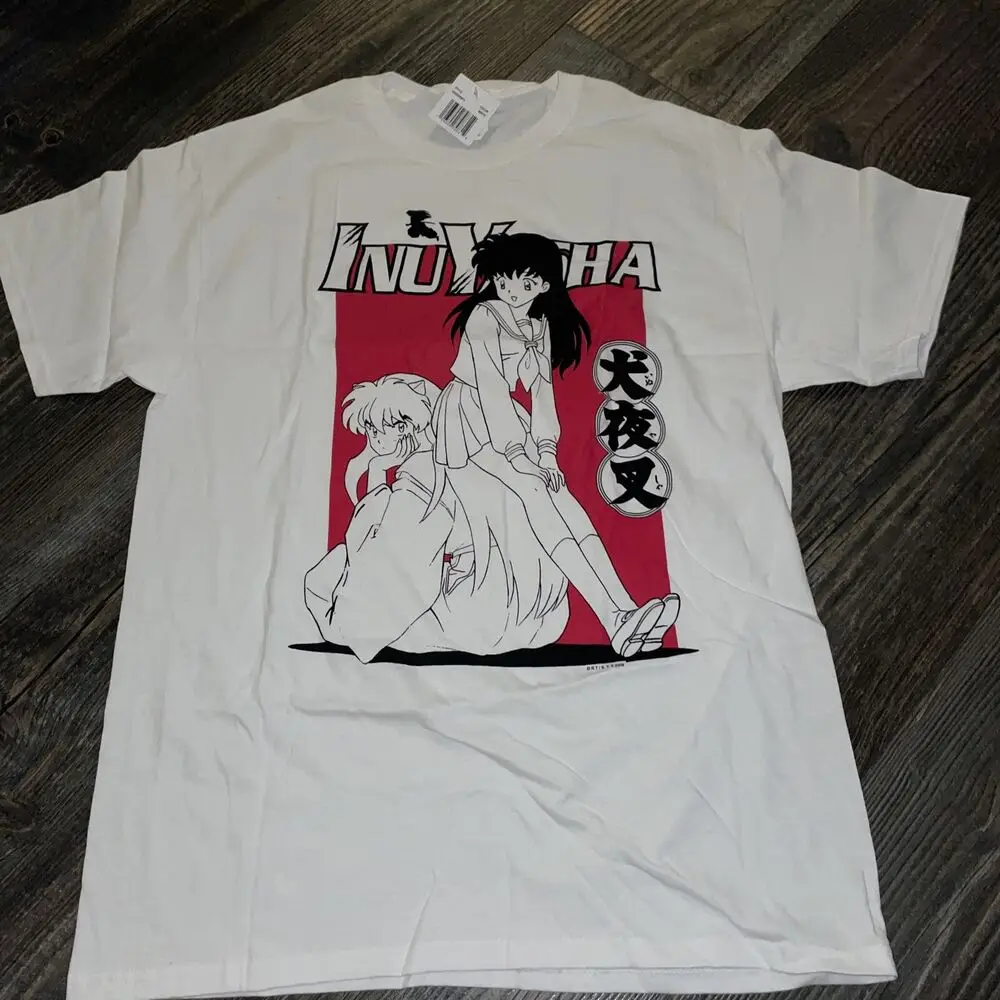 Inuyasha футболка аниме мужской размер большой