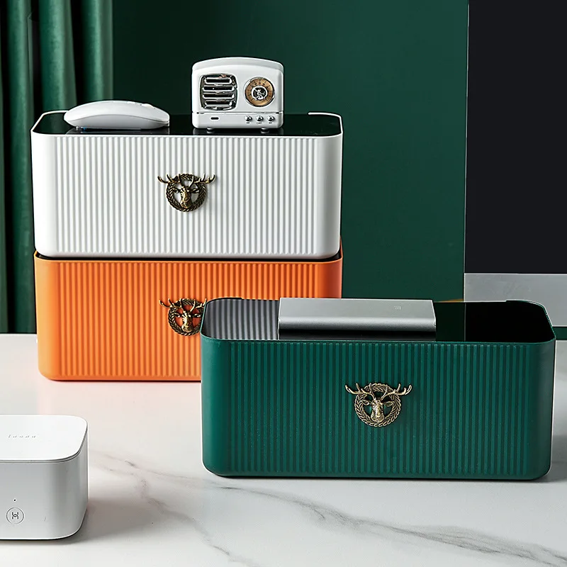 Продажа Пластиковая розетка лось, ящик для хранения, чехол для кабеля, органайзер, коробка, розетка, Беспроводная розетка