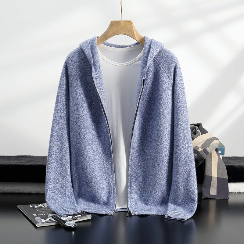 Толстая причудливая Толстовка Seven игла 100% козий кашемир вязаный кардиган на