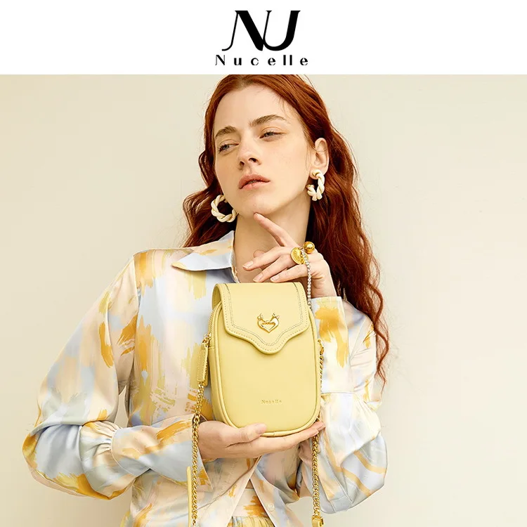 

new fashion zipper mobile phone bag, ladies' large-capacity one-shoulder messenger bag, light and fashionable mobile phone bag