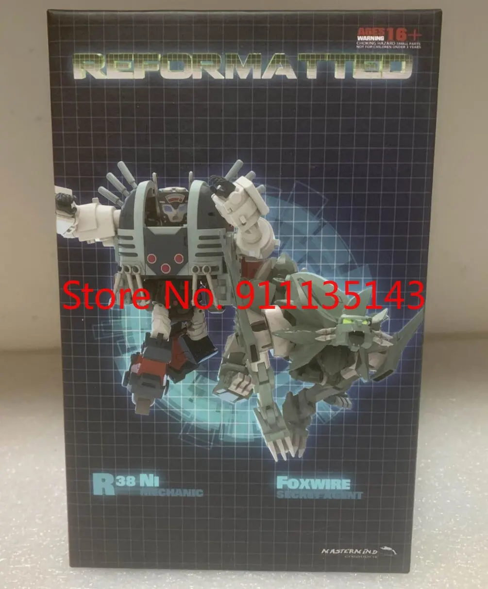

Mmc Ox R-38 Djd Foxwire Ni 3rd Party Transformation Toys Anime Action Figure Toy Deformed Model Robot In Stock Gift