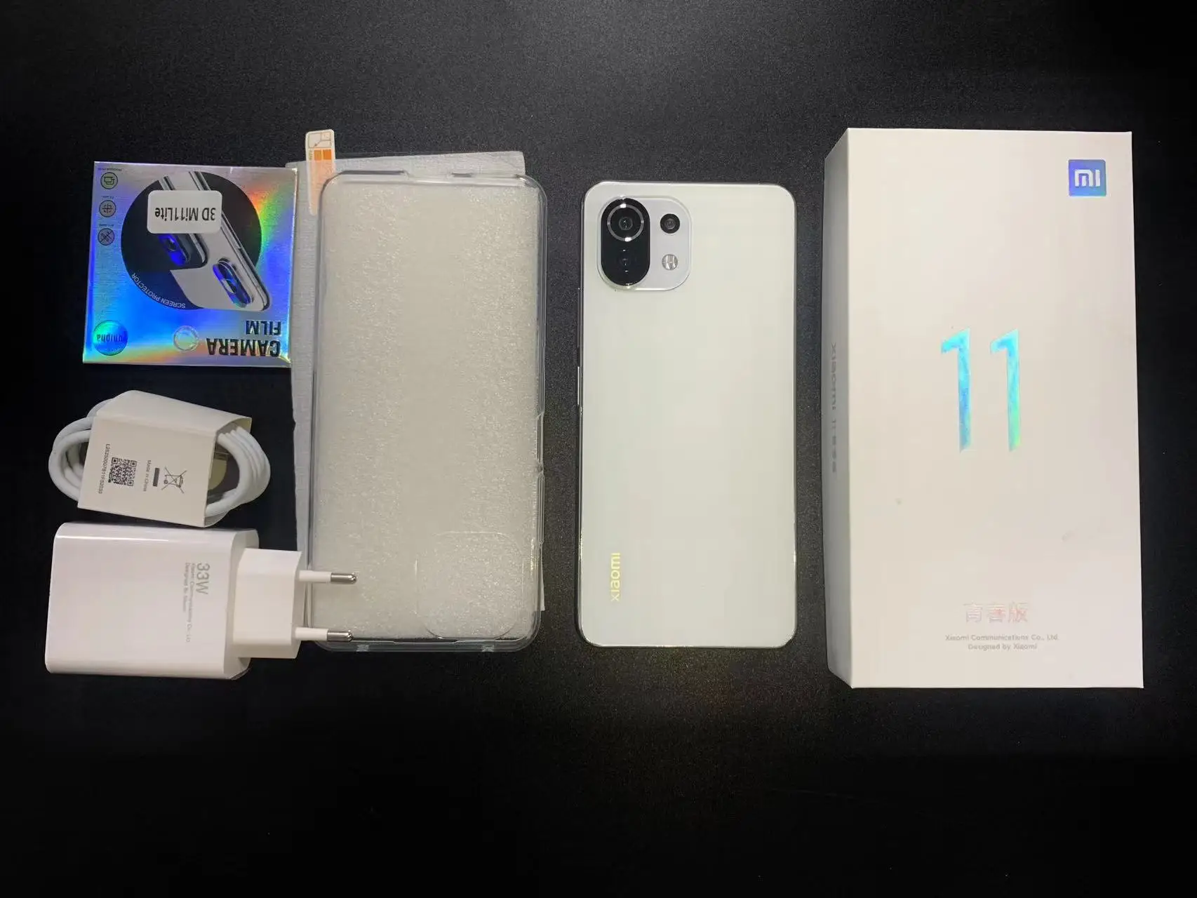 Xiaomi Mi 11 Lite 5G Smartphone , 8GB+128GB / 8GB+256GB Snapdragon 780G 64MP NFC AMOLED  Cellphone(Random color)