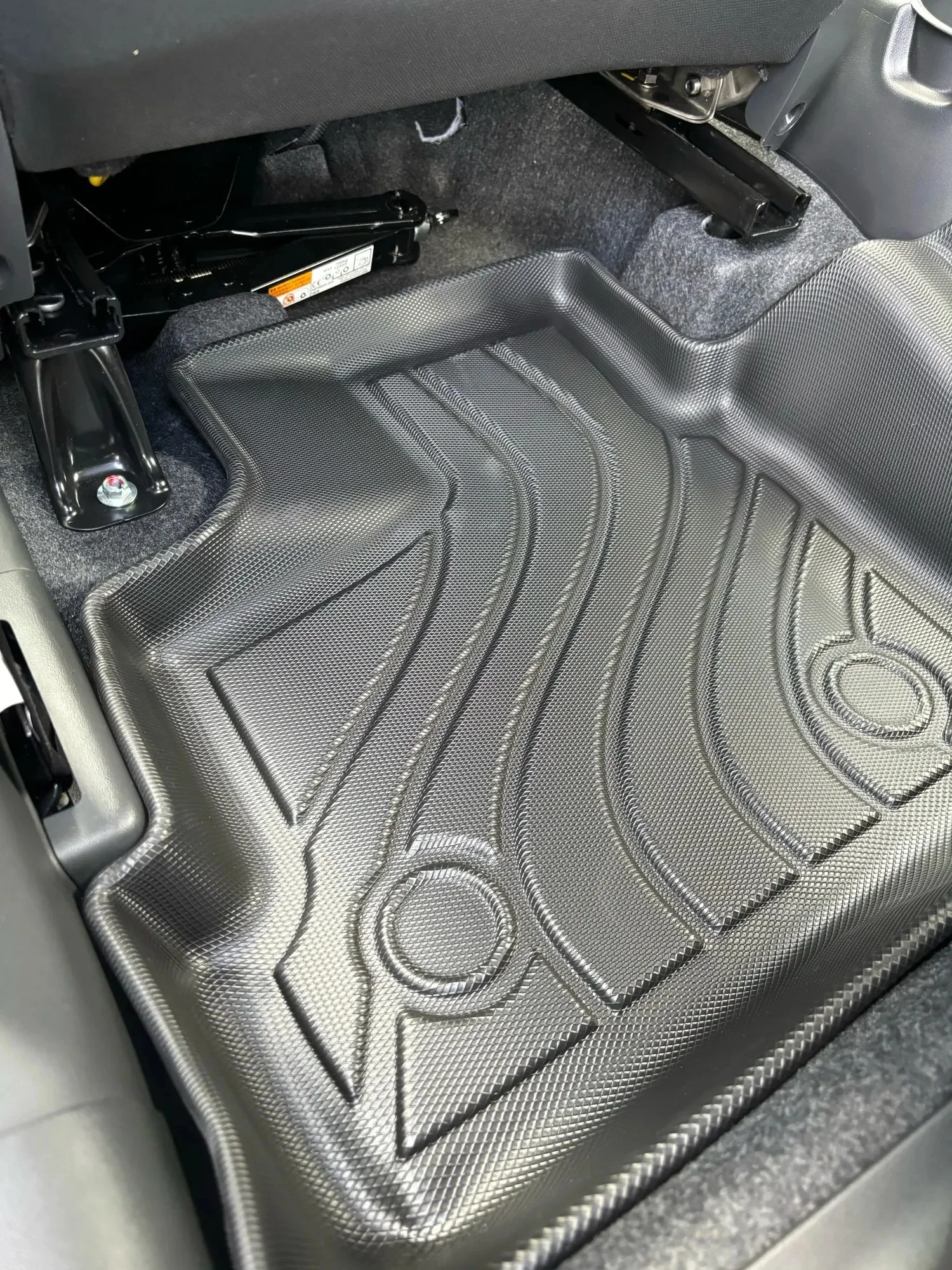 Резиновые напольные коврики для Mitsubishi MIRAGE 2024 водонепроницаемые Нескользящие