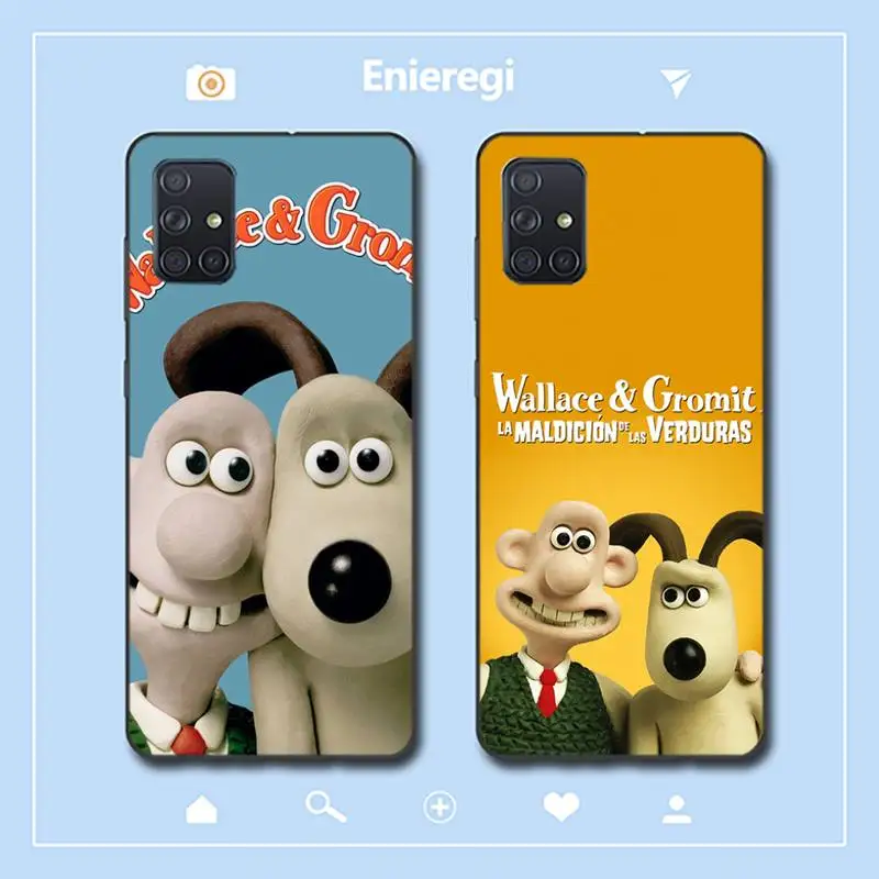 

Wallace And Gromit Phone Case for Samsung A51 A30s A52 A71 A12 for Huawei Honor 10i for OPPO vivo Y11 cover