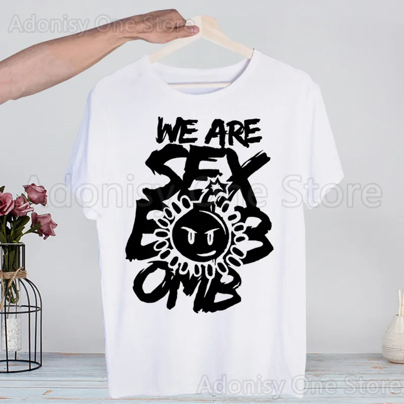 Футболки Scott Pilgrim в стиле Харадзюку летние мужские/женские футболки хип-хоп с