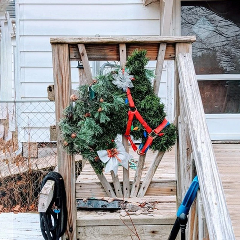 Металлическая форма головы лошади проволочный цветочный венок железное кольцо