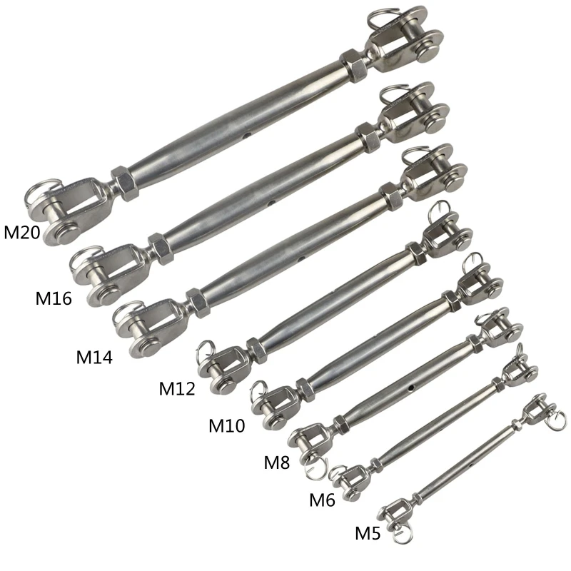 

Turnbuckles Stainless Steel Turnbuckle Flower Basket Screw for Tensioning Cable R7UA