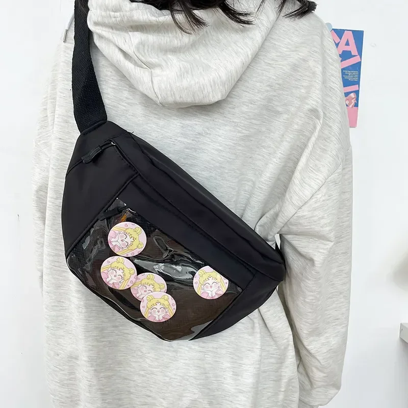 

Women Shoulder New Purses Bag Kawaii Bags Crossbody Transparent Bag Itabag And Bag Chest Japanese 2023 Waist Handbags Women