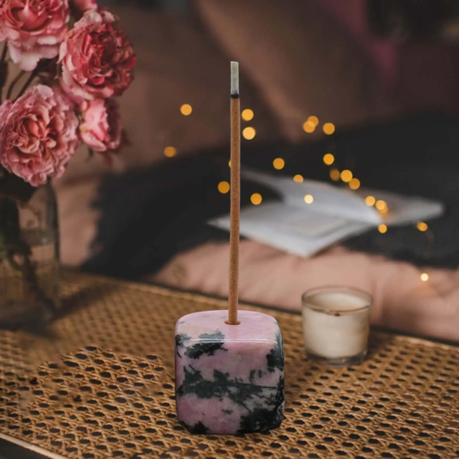 2-4 упаковки Хрустальный держатель для благовоний