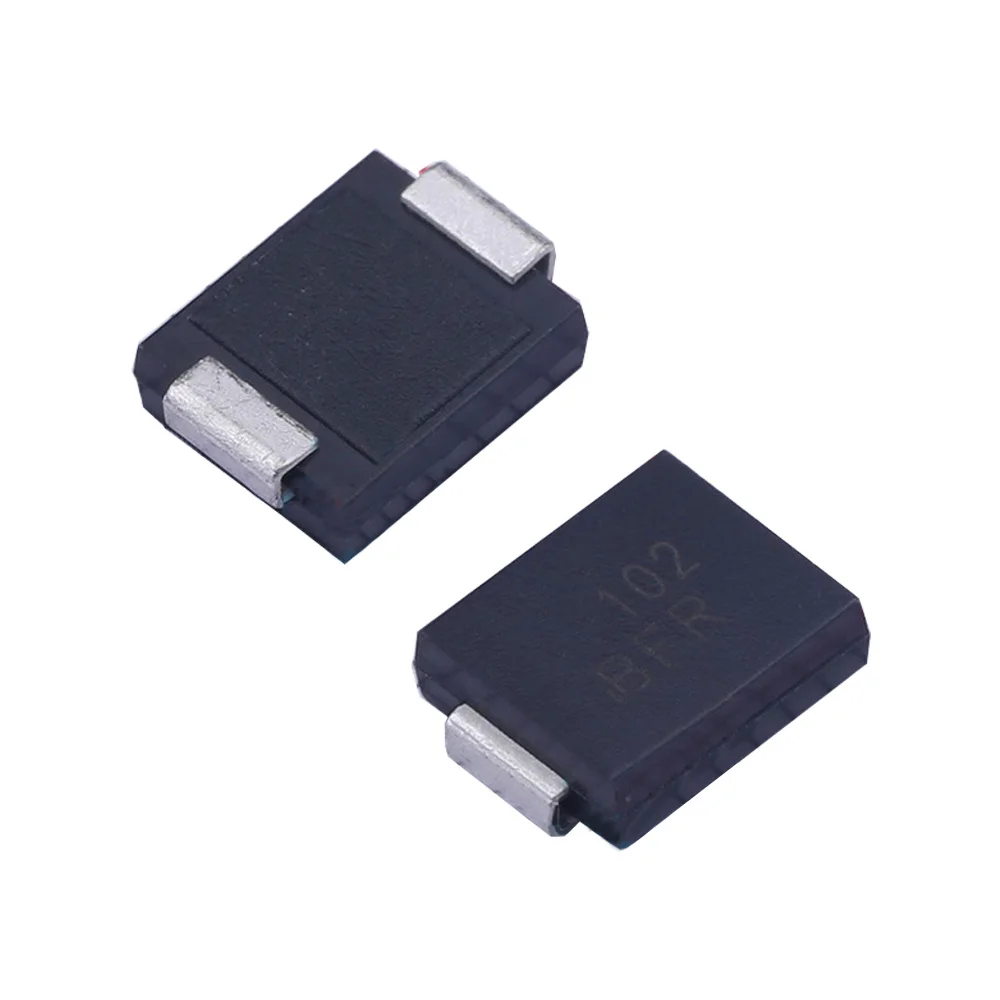 

10 шт TVS, двунаправленный диод Vrwm:40 в SMC(DO-214AB) SMCJ40CA-13-F
