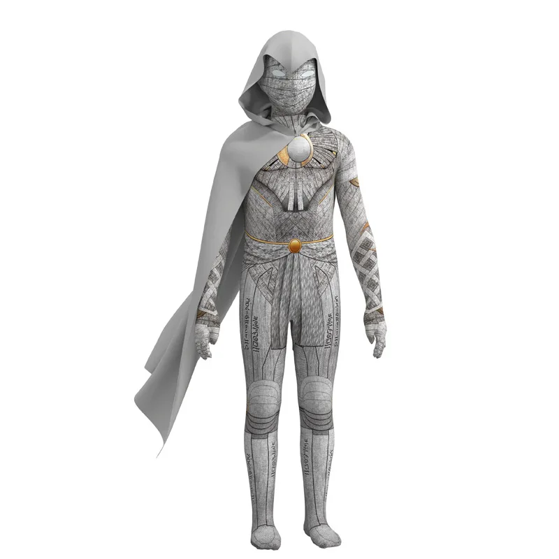 Moon Knight Cosplay Costume Marc Spector Crescent Darts Superhero Golden Silver PU Moon Knives Weapon Prop