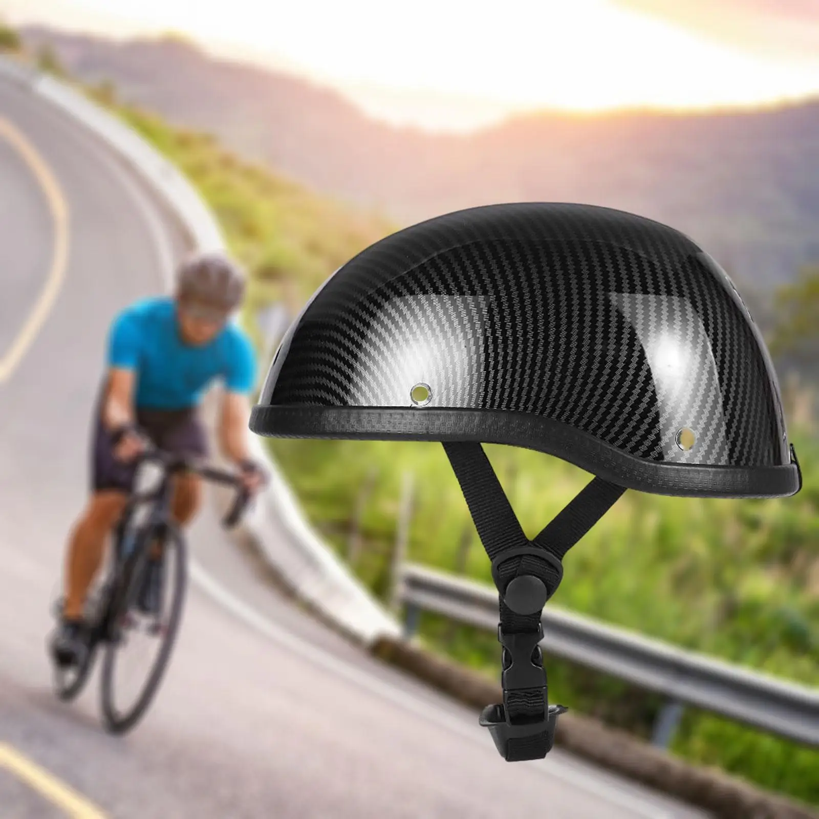 Мотоциклетный шлем с амортизирующим слоем и подкладкой многослойный защитный