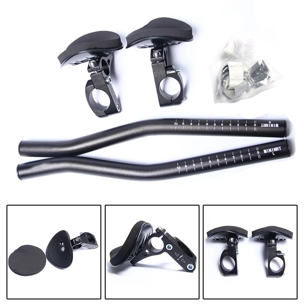 Практичный в использовании велосипедный гоночный AeroBars руль регулируемый поднос